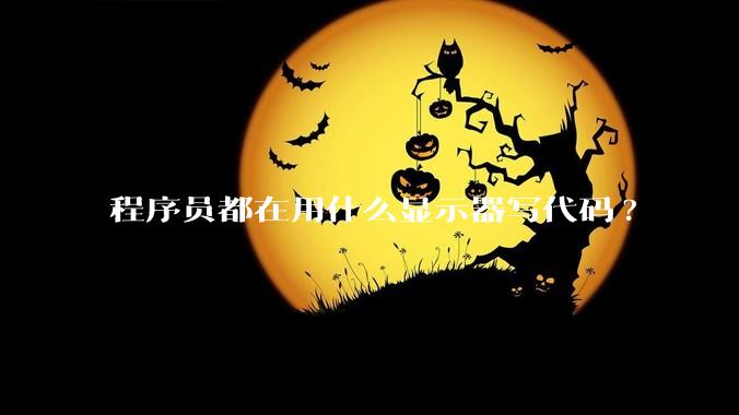 程序员都在用什么显示器写代码?